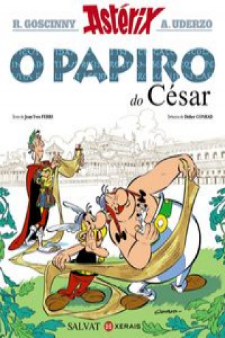 Könyv Astérix. O papiro do César RENE GOSCINNY
