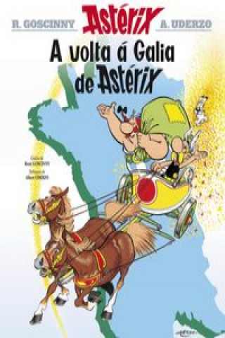 Kniha A volta á Galia de Astérix RENE GOSCINNY