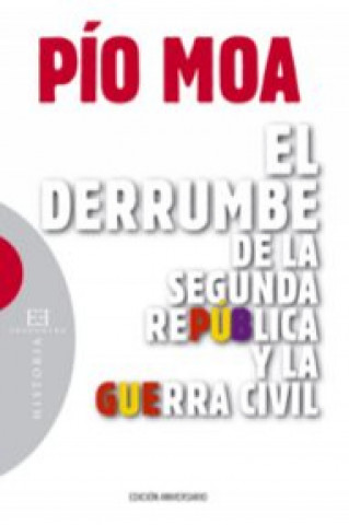 Carte DERRUMBE DE LA SEGUNDA (TELA) REPUBLICA Y LA GUERRA CIVIL, E PIO MOA