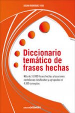 Könyv Diccionario temático de frases hechas Susana Rodríguez-Vida