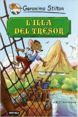 Livre L'illa del tresor GERONIMO STILTON