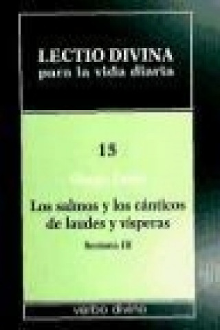 Livre Los salmos y los cánticos de laudes y vísperas : semana 3 Giorgio Zevini