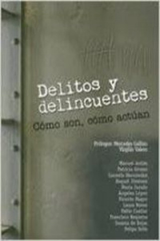 Kniha Delitos y Delincuentes MANUEL AVILES