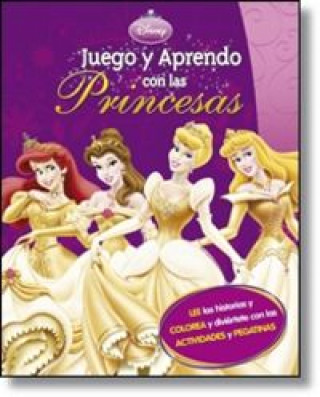 Книга Juego y aprendo con las princesas DISNEY