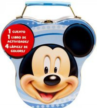 Book Mickey Mouse. Cajita metálica 