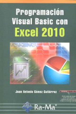 Knjiga PROGRAMACIÓN VISUAL BASIC CON EXCEL 2010 Gómez Gutiérrez