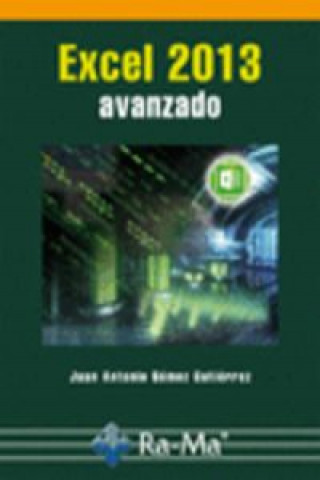 Kniha Excel 2013 avanzado JUAN ANTONIO GOMEZ GUTIERREZ