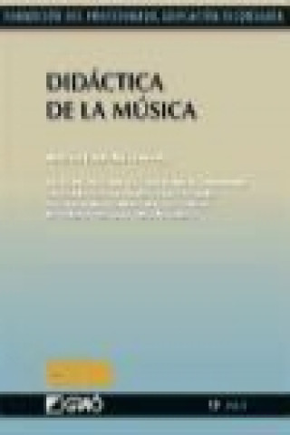 Kniha Didáctica de la música Ana . . . [et al. ] Alberdi Alonso