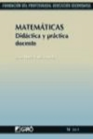 Kniha Matemáticas : didáctica y práctica docente Joaquim Giménez