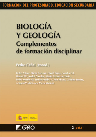 Βιβλίο Biología y geología : complementos de formación disciplinar María Aránzazu . . . [et al. ] Hueto Pérez de Heredia