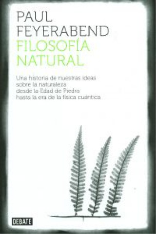 Kniha Filosofía natural PAUL FEYERABEND