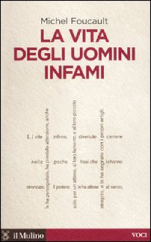 Książka La vita degli uomini infami Michel Foucault