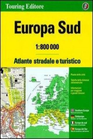 Könyv Europa sud. Atlante stradale e turistico 1:800.000 