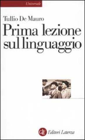 Книга Prima lezione sul linguaggio Tullio De Mauro
