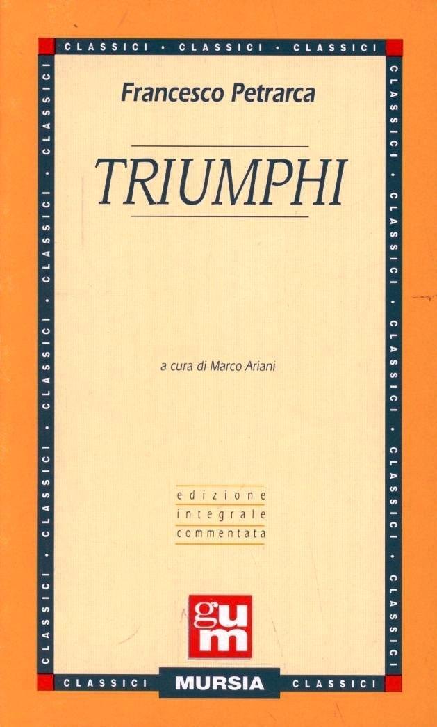 Buch Triumphi Francesco Petrarca