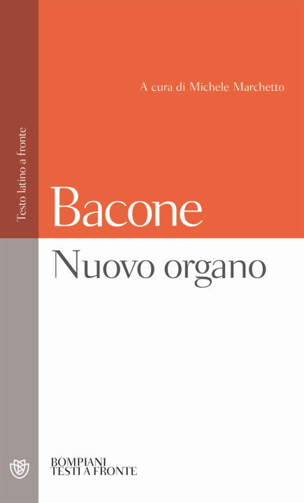 Kniha Nuovo organo. Testo latino a fronte Francesco Bacone