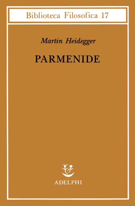 Knjiga Parmenide Martin Heidegger