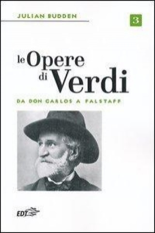 Książka Le opere di Verdi Julian Budden