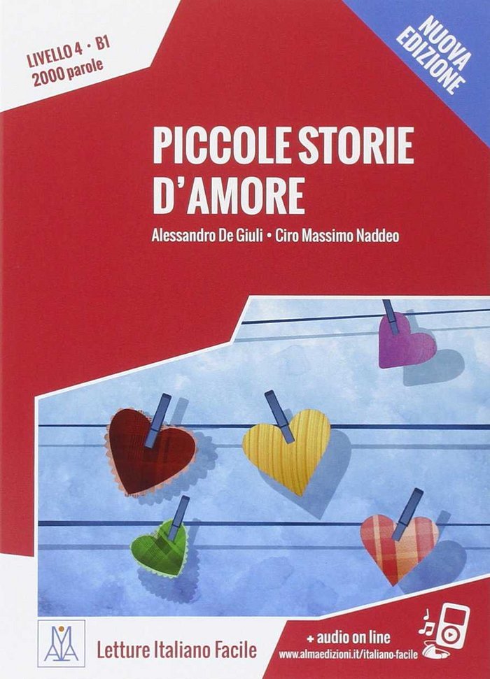 Kniha Piccole storie d'amore B1 