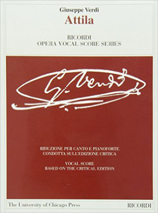 Materiale tipărite Attila Giuseppe Verdi