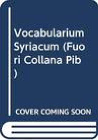 Knjiga Vocabularium Syriacum R. Kobert