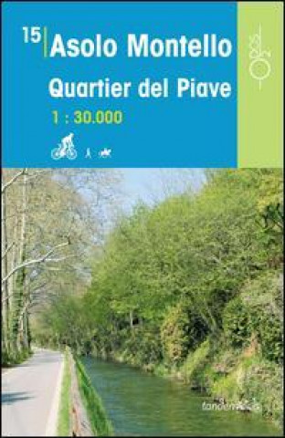 Kniha Asolo Montello quartier del Piave 1:30.000 Chiara Gaetani