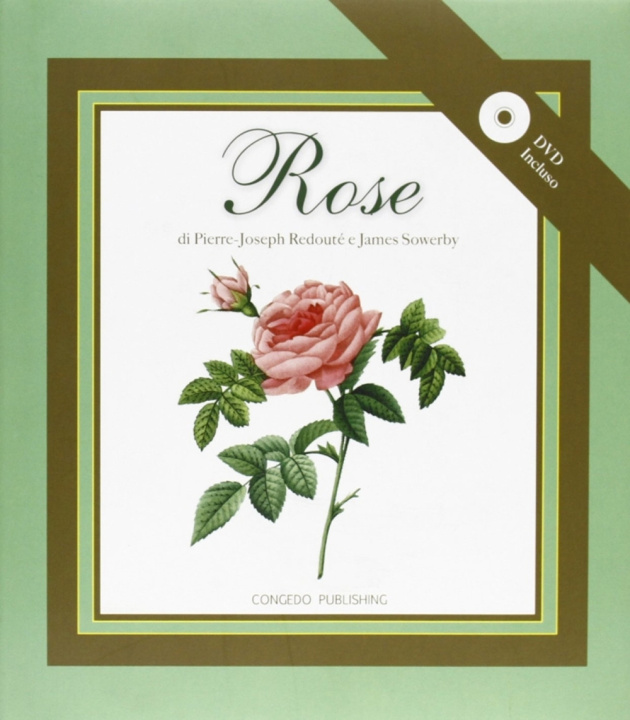 Carte Rose Pierre-Joseph Redouté