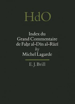 Könyv Index Du Grand Commentaire de Fahr Al-D N Al-R Z Michel Lagarde