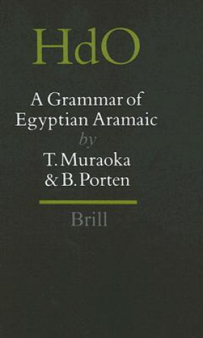 Książka A Grammar of Egyptian Aramaic: Takamitsu Muraoka