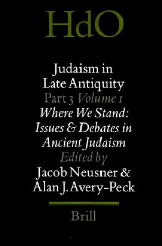 Buch Where We Stand Part 3: Issues and Debates in Ancient Judaism Jacob Neusner
