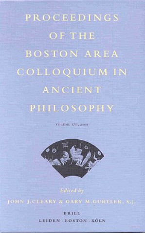 Libro Proceedings of the Boston Area Colloquium in Ancient Philosophy John J. Cleary