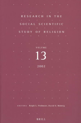 Kniha Research in the Social Scientific Study of Religion, Volume 13 D. O. Moberg