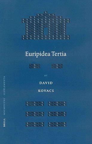 Kniha Euripidea Tertia David Kovacs