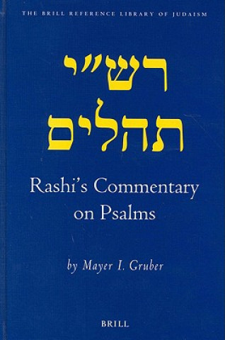 Knjiga Rashi's Commentary on Psalms Rashi