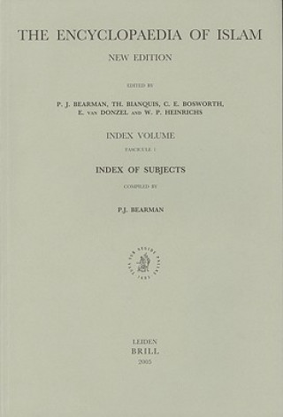 Βιβλίο Encyclopaedia of Islam: Index of Subjects P. J. Bearman