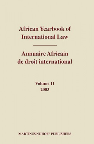 Carte African Yearbook of International Law/Annuaire Africain de Droitinternational Abdulqawi Yusuf