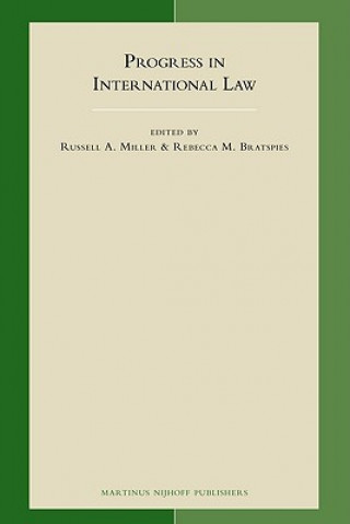 Knjiga Progress in International Law Russell Miller