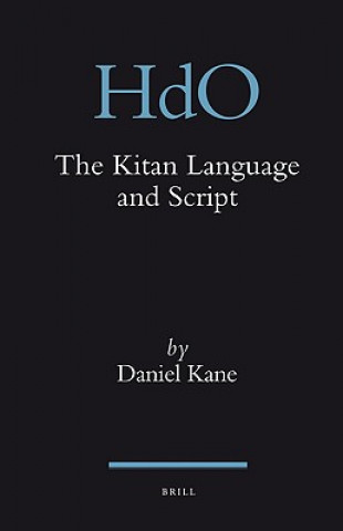 Libro The Kitan Language and Script Daniel Kane