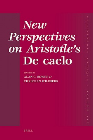 Könyv New Perspectives on Aristotle's "De Caelo" Alan Bowen