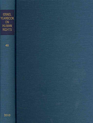 Kniha Israel Yearbook on Human Rights, Volume 40 (2010) Gudrun Krmer