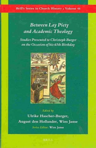 Knjiga Between Lay Piety and Academic Theology Kristin Henrard