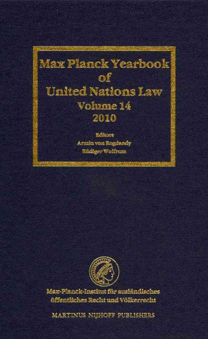 Kniha Max Planck Yearbook of United Nations Law, Volume 14 (2010) Armin Bogdandy