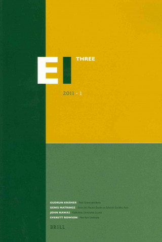 Carte Encyclopaedia of Islam - Three 2011-1 Ernst M. (University of the Conradie