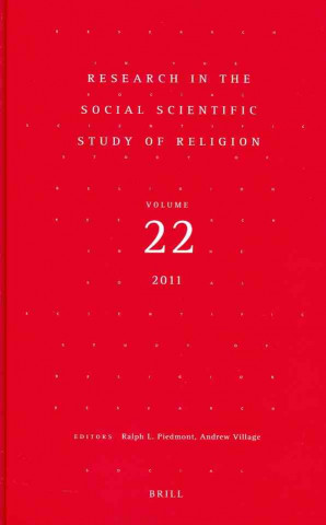 Book Research in the Social Scientific Study of Religion, Volume 22 Leslie J. Francis