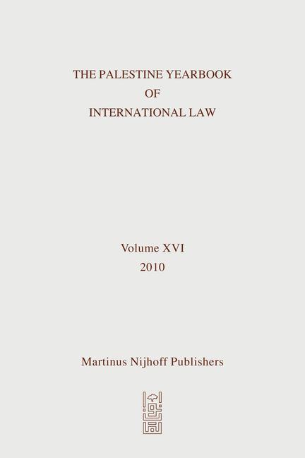Könyv The Palestine Yearbook of International Law, Volume 16 (2010) Ardi Imseis