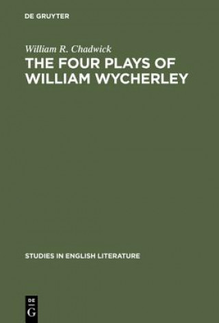 Könyv four plays of William Wycherley William R. Chadwick
