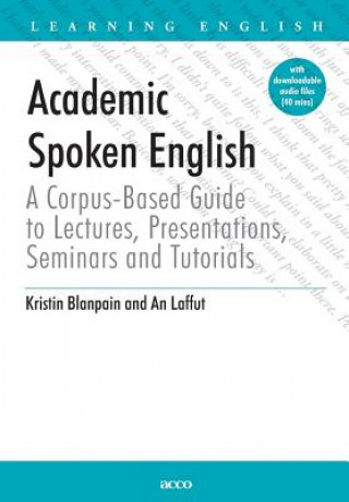 Libro Academic Spoken English Kristin Blanpain