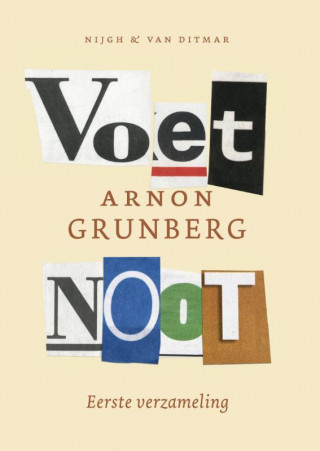 Książka Voetnoot Arnon Grunberg