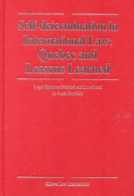 Self-Determination in International Law, Quebec and Lessons Learned: Legal Opinions Selected and Introduced