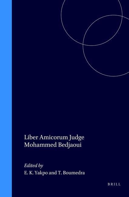 Carte Liber Amicorum Judge Mohammed Bedjaoui Emile Yakpo